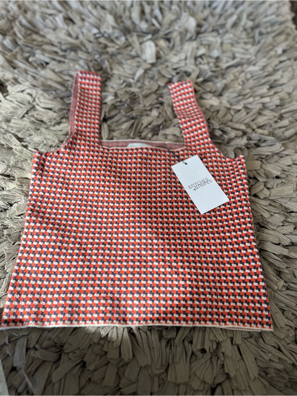 Stitches & Stripes tank poplar